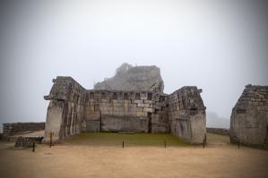 Main temple, Inca ruins; 15th century